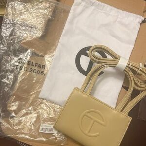 BNNU Telfar Small Shopper in Cream